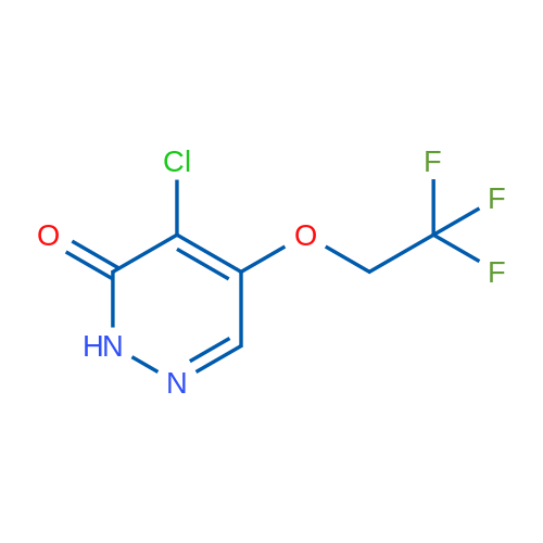 4-Chloro-5-(2,2,2-trifluoroethoxy)pyridazin-3(2H)-one 1g