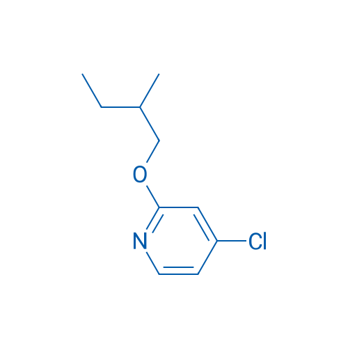 4-Chloro-2-(2-methylbutoxy)pyridine 1g