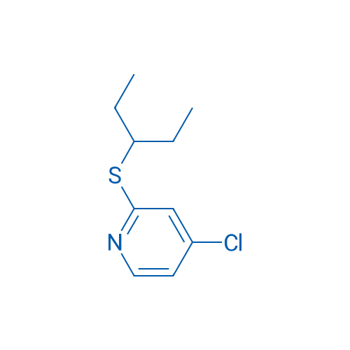 4-Chloro-2-(pentan-3-ylthio)pyridine 1g