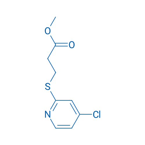 Methyl 3-((4-chloropyridin-2-yl)thio)propanoate 1g