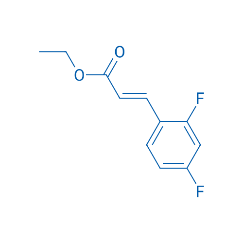 Ethyl 3-(2,4-difluorophenyl)acrylate 25g