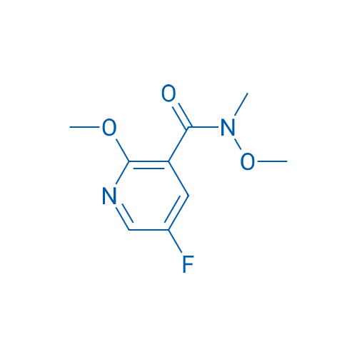 5-Fluoro-N,2-dimethoxy-N-methylnicotinamide 1g