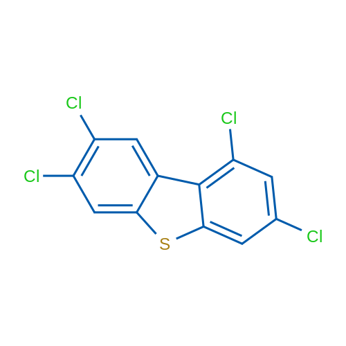 1,3,7,8-Tetrachlorodibenzo[b,d]thiophene 1g