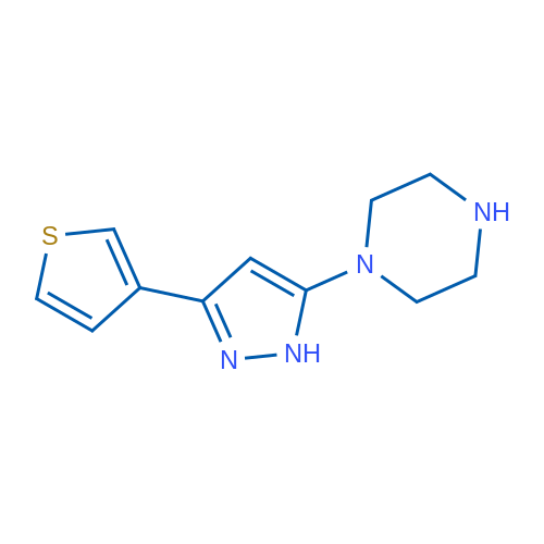 1-[3-(Thiophen-3-yl)-1h-pyrazol-5-yl]piperazine 5g