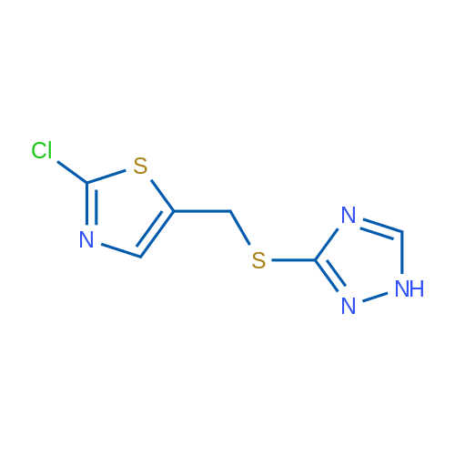 3-{[(2-chloro-1,3-thiazol-5-yl)methyl]sulfanyl}-1H-1,2,4-triazole 1g