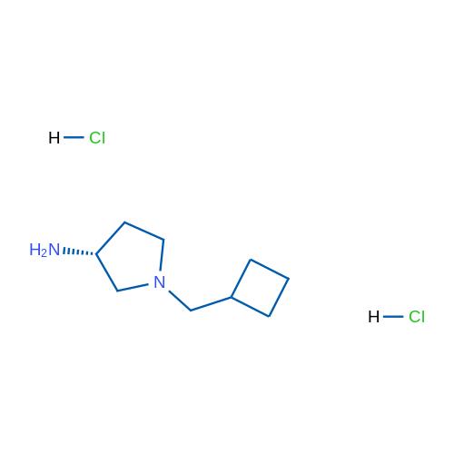(R)-1-(Cyclobutylmethyl)pyrrolidin-3-amine dihydrochloride 1g