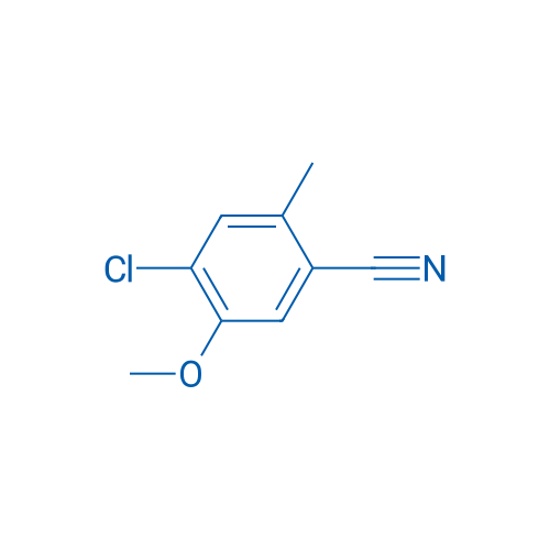 4-Chloro-5-methoxy-2-methylbenzonitrile 1g