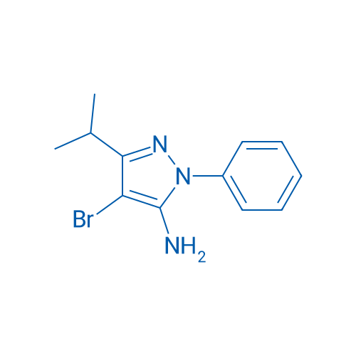 4-Bromo-3-isopropyl-1-phenyl-1H-pyrazol-5-amine 1g