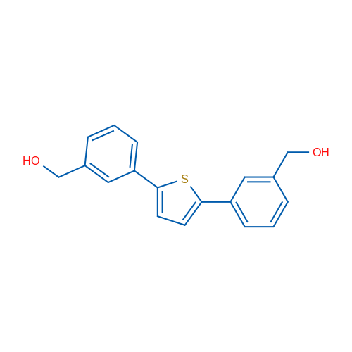 (Thiophene-2,5-diylbis(3,1-phenylene))dimethanol 1g