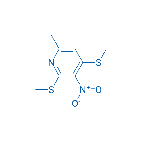 6-Methyl-2,4-bis(methylthio)-3-nitropyridine 250mg