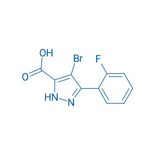 4-Bromo-3-(2-fluorophenyl)-1h-pyrazole-5-carboxylic acid 5g