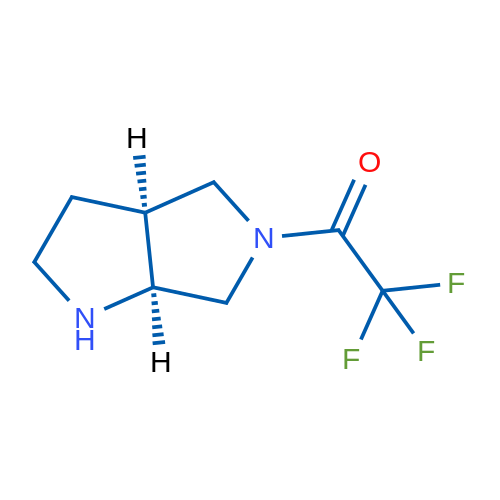 2,2,2-Trifluoro-1-((3aS,6aS)-hexahydropyrrolo[3,4-b]pyrrol-5(1H)-yl)ethanone 1g