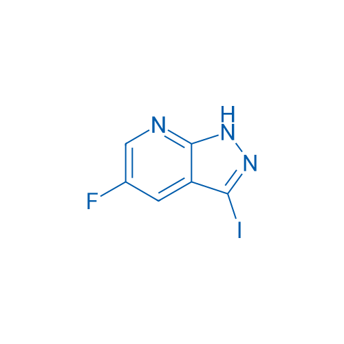 5-Fluoro-3-iodo-1H-pyrazolo[3,4-b]pyridine 250mg