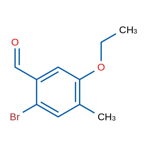 2-Bromo-5-ethoxy-4-methylbenzaldehyde 5g