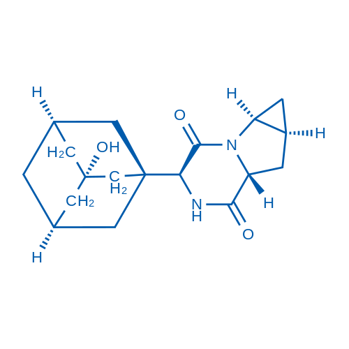 (1AS,4S,6aR,7aS)-4-((1r,3R,5R,7S)-3-hydroxyadamantan-1-yl)hexahydro-1H-cyclopropa[4,5]pyrrolo[1,2-a]pyrazine-3,6-dione 2mg