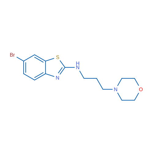 6-bromo-N-(3-morpholinopropyl)benzo[d]thiazol-2-amine 250mg