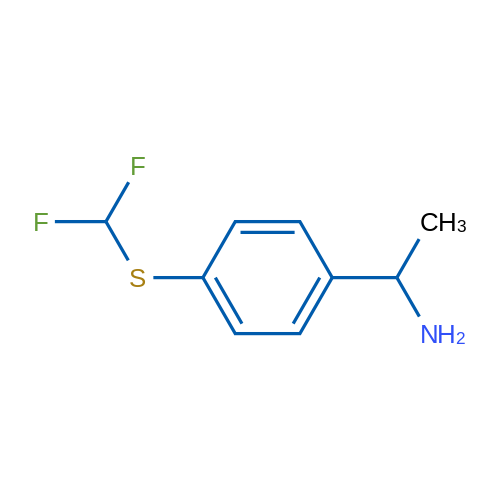 1-{4-[(difluoromethyl)sulfanyl]phenyl}ethan-1-amine 5g