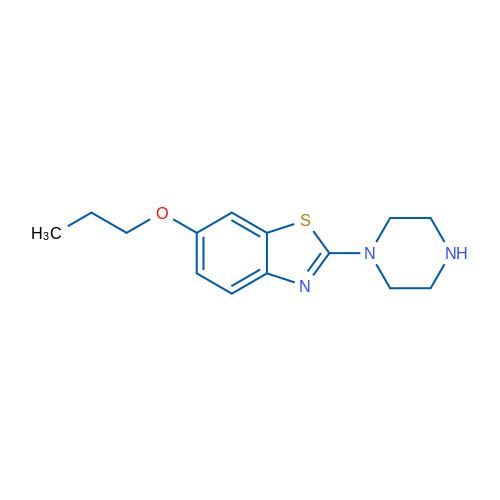2-(Piperazin-1-yl)-6-propoxybenzo[d]thiazole 1g