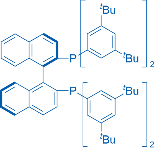 (1R)-[1,1'-Binaphthalene]-2,2'-diylbis[bis[3,5-bis(1,1-dimethylethyl)phenyl]phosphine 250mg