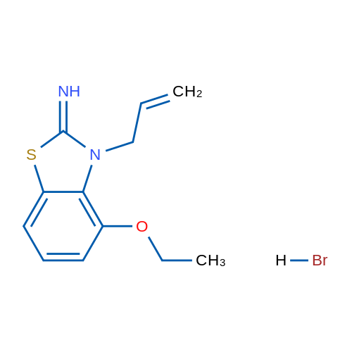 3-allyl-4-ethoxybenzo[d]thiazol-2(3H)-imine hydrobromide 250mg