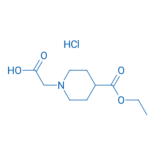1-Piperidineacetic acid, 4-(ethoxycarbonyl)-, hydrochloride 1g