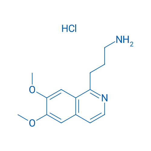 [3-(6,7-Dimethoxyisoquinolin-1-yl)propyl]amine hydrochloride 1g