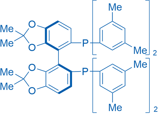 (11BS)-(2,2,2',2'-tetramethyl-[4,4'-bibenzo[d][1,3]dioxole]-5,5'-diyl)bis(bis(3,5-dimethylphenyl)phosphane) 100mg