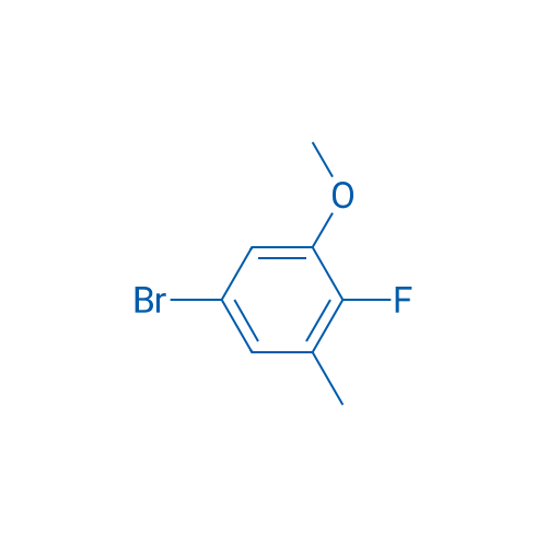 5-Bromo-2-fluoro-1-methoxy-3-methylbenzene 250mg