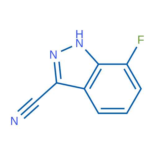 7-Fluoro-1H-indazole-3-carbonitrile 1g