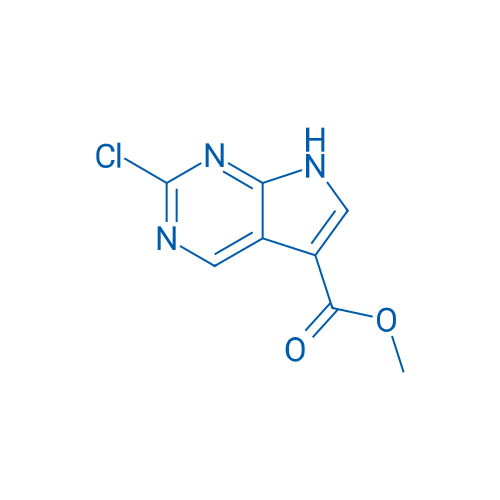 Methyl 2-chloro-7H-pyrrolo[2,3-d]pyrimidine-5-carboxylate 100mg