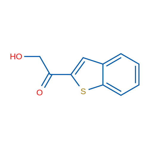 1-(Benzo[b]thiophen-2-yl)-2-hydroxyethan-1-one 250mg