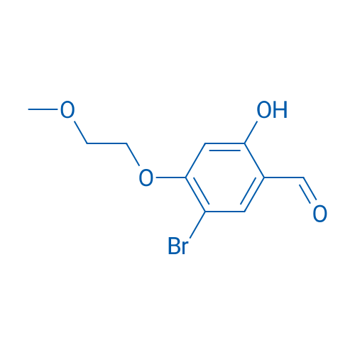 5-Bromo-2-hydroxy-4-(2-methoxyethoxy)benzaldehyde 1g