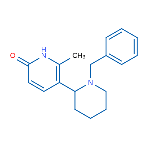 5-(1-Benzylpiperidin-2-yl)-6-methylpyridin-2(1H)-one 1g