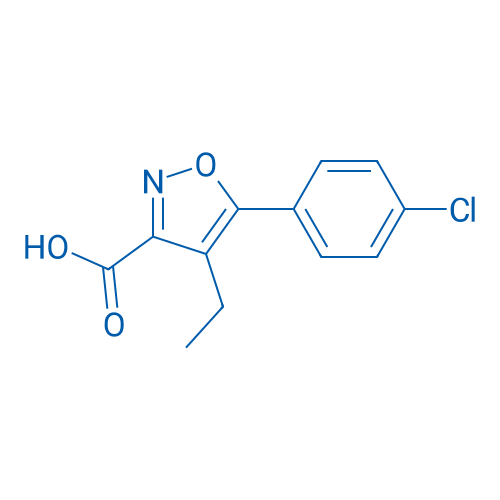 5-(4-Chlorophenyl)-4-ethylisoxazole-3-carboxylic acid 1g