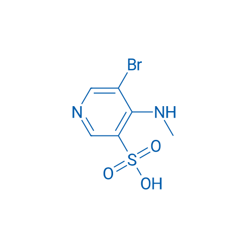 5-Bromo-4-(methylamino)pyridine-3-sulfonic acid 1g