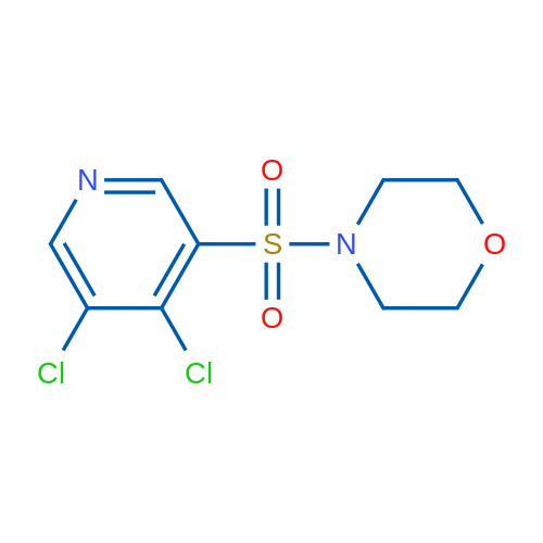 4-((4,5-Dichloropyridin-3-yl)sulfonyl)morpholine 1g