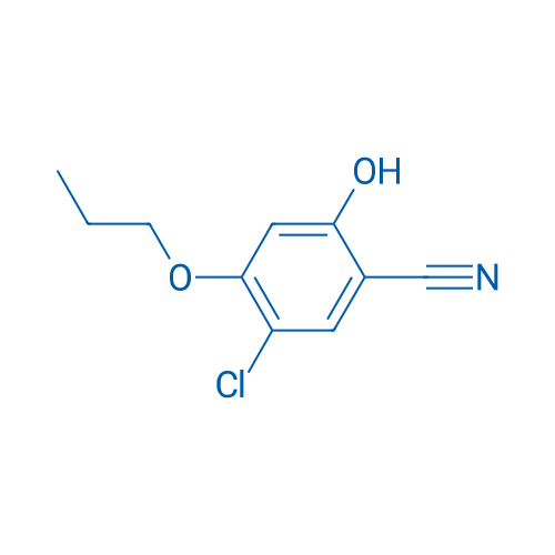 5-Chloro-2-hydroxy-4-propoxybenzonitrile 1g