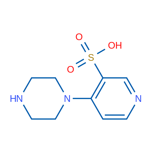 4-(Piperazin-1-yl)pyridine-3-sulfonic acid 1g
