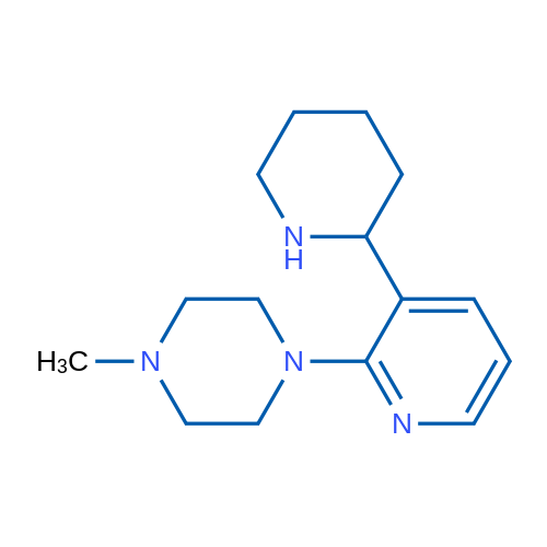1-Methyl-4-(3-(piperidin-2-yl)pyridin-2-yl)piperazine 1g