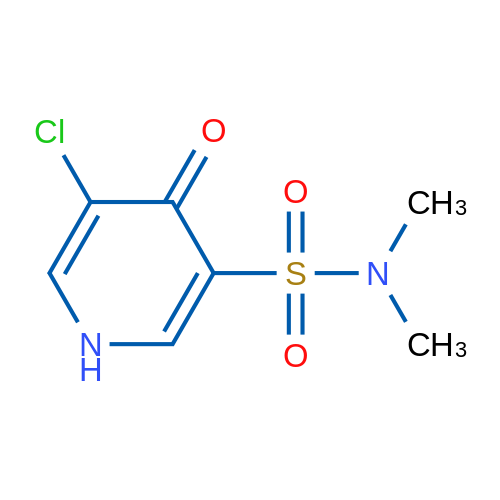 5-Chloro-N,N-dimethyl-4-oxo-1,4-dihydropyridine-3-sulfonamide 1g
