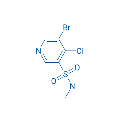 5-Bromo-4-chloro-N,N-dimethylpyridine-3-sulfonamide 1g