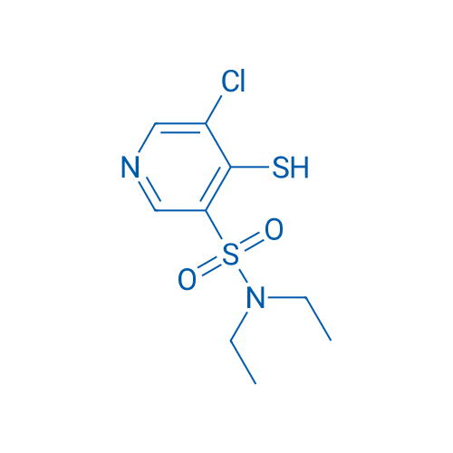 5-Chloro-N,N-diethyl-4-mercaptopyridine-3-sulfonamide 1g
