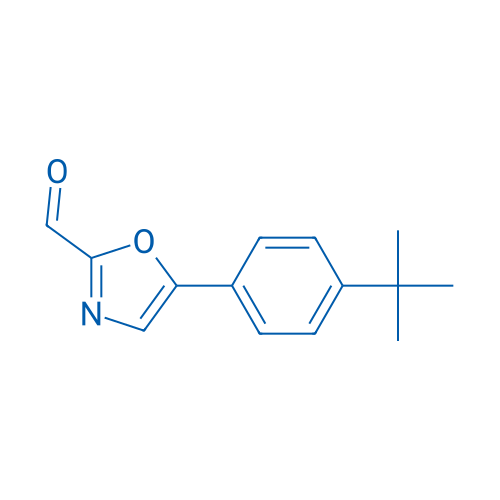 5-(4-(tert-Butyl)phenyl)oxazole-2-carbaldehyde 1g