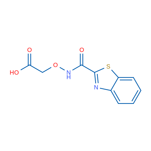 2-((Benzo[d]thiazole-2-carboxamido)oxy)acetic acid 1g