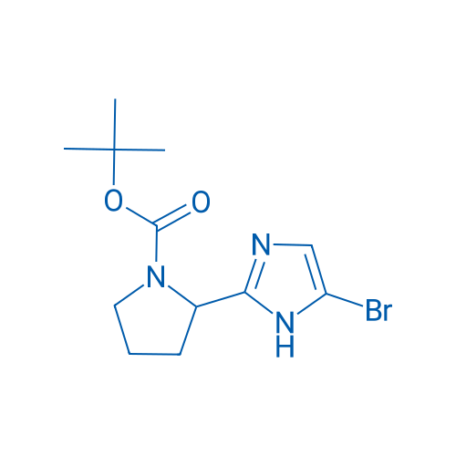 tert-Butyl 2-(5-bromo-1H-imidazol-2-yl)pyrrolidine-1-carboxylate 5g