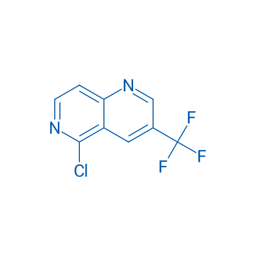 5-chloro-3-(trifluoromethyl)-1,6-naphthyridine 250mg