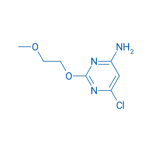 6-Chloro-2-(2-methoxyethoxy)pyrimidin-4-amine 50mg
