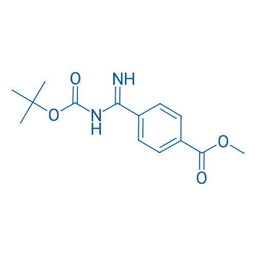 Methyl 4-(N-(tert-butoxycarbonyl)carbamimidoyl)benzoate 1g