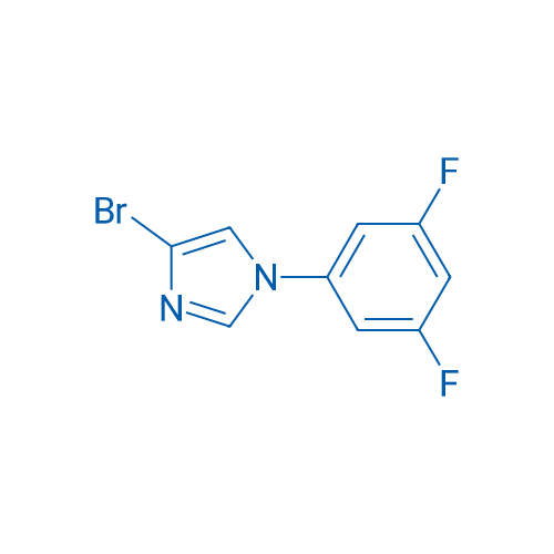 4-Bromo-1-(3,5-difluorophenyl)-1H-imidazole 250mg