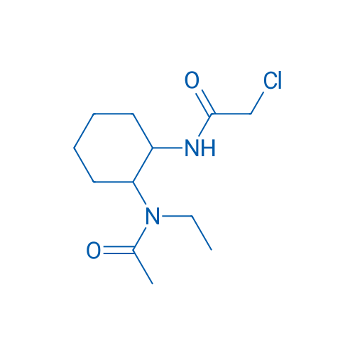 2-Chloro-N-(2-(N-ethylacetamido)cyclohexyl)acetamide 1g